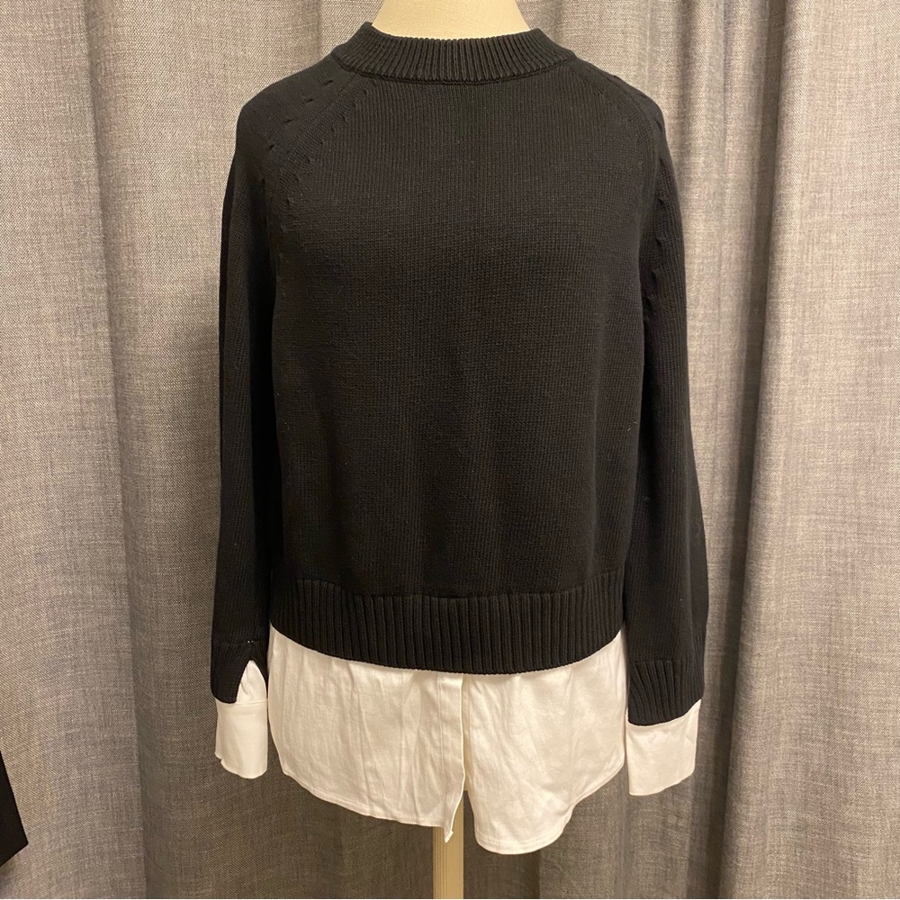 Black Women’s Layered-Style Sweater